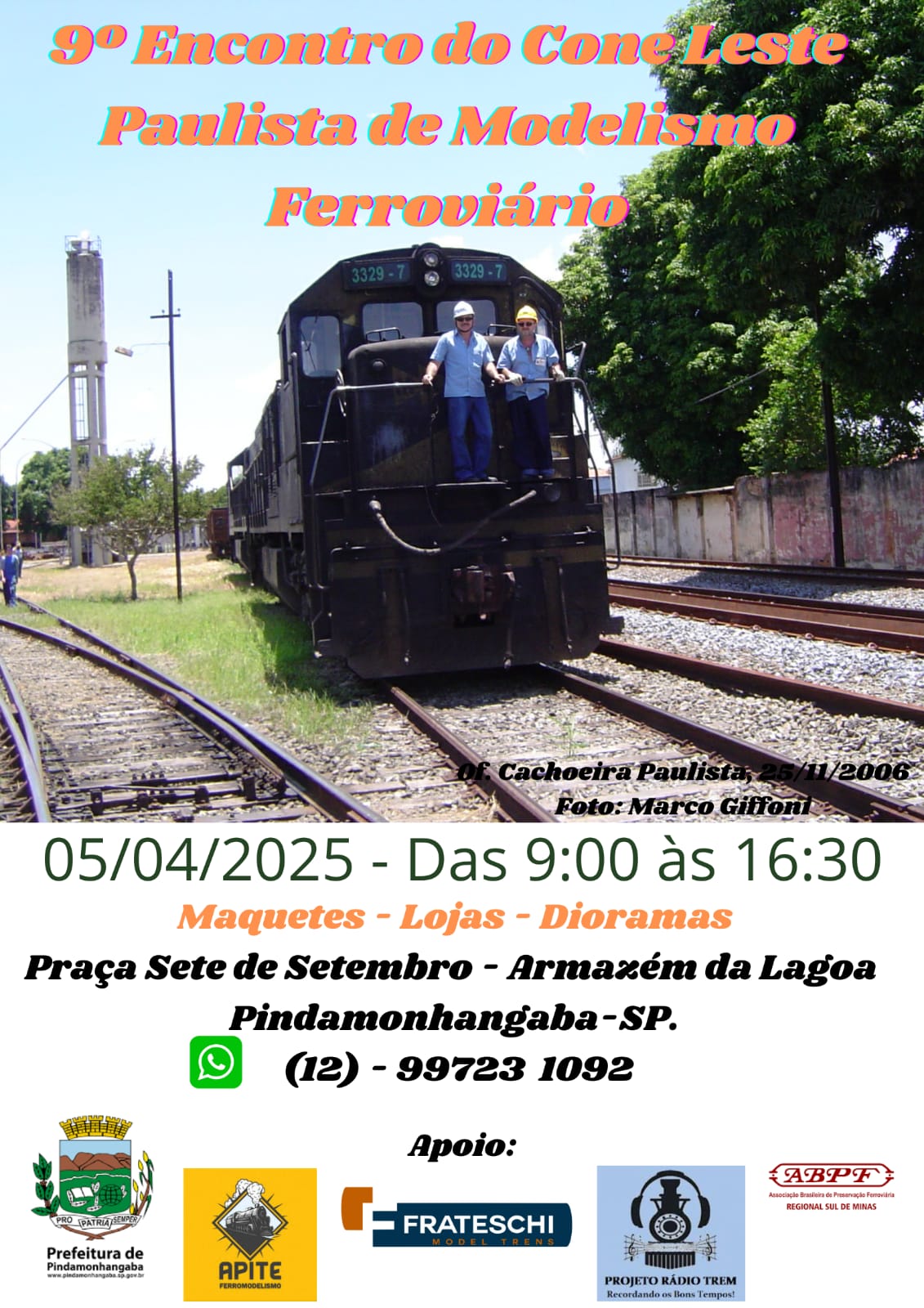 9º ENCONTRO DE FERROMODELISMO DO CONE LESTE PAULISTA